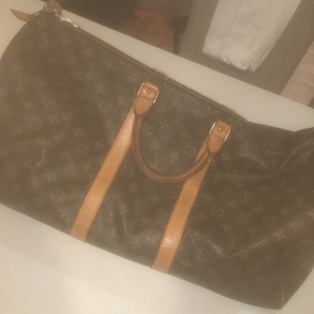 Authentic Vintage Louie Vuitton Duffle Bag